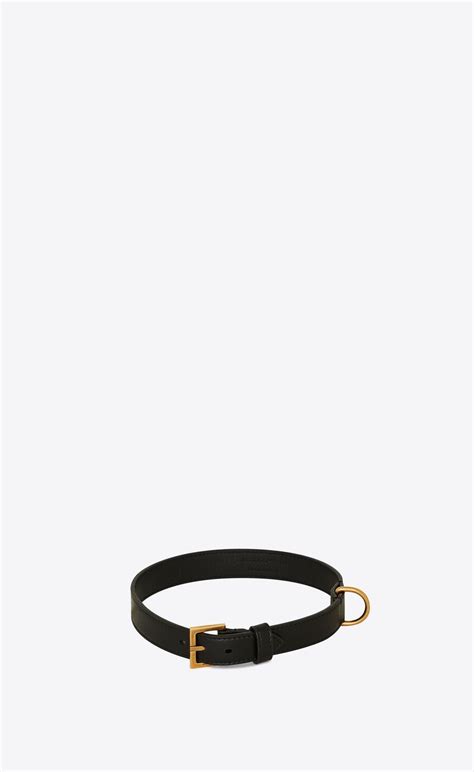 ysl dog collar